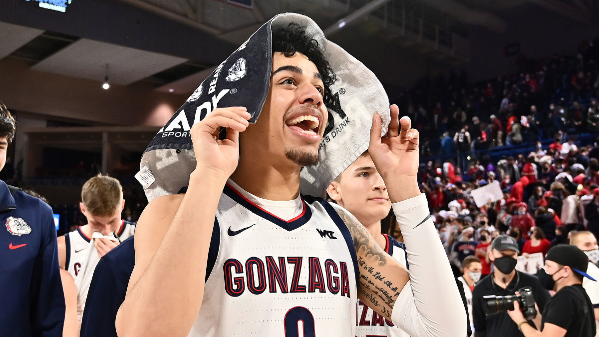 Gonzaga guard Julian Strawther